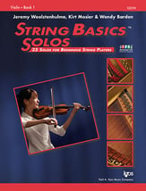 String Basics Solos, Book 1 Violin string method book cover